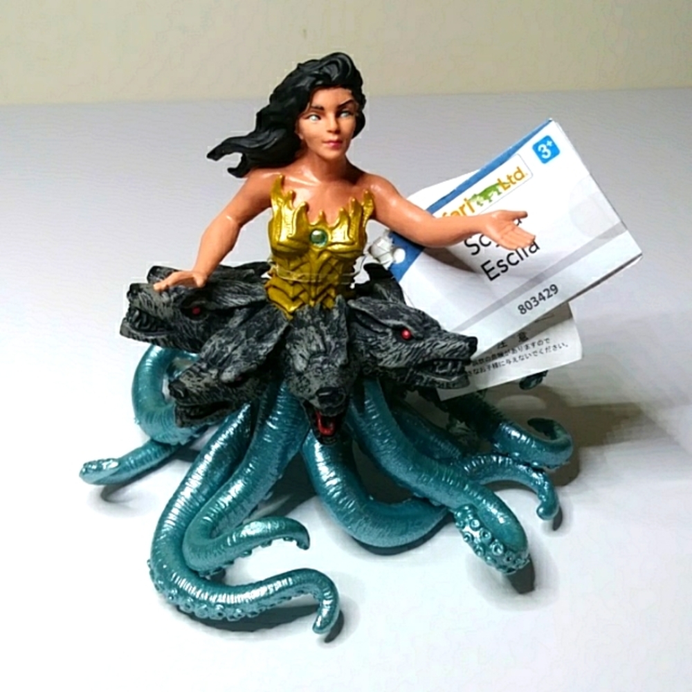 Safari Ltd Scylla Mythical Greek Mythology The Odyssey Sea Monster Figurine